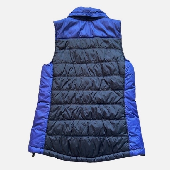 American Eagle Outfitters Puffer Vest Jacket | Navy &  Cobalt Blue | Size: Small - Picture 7 of 7